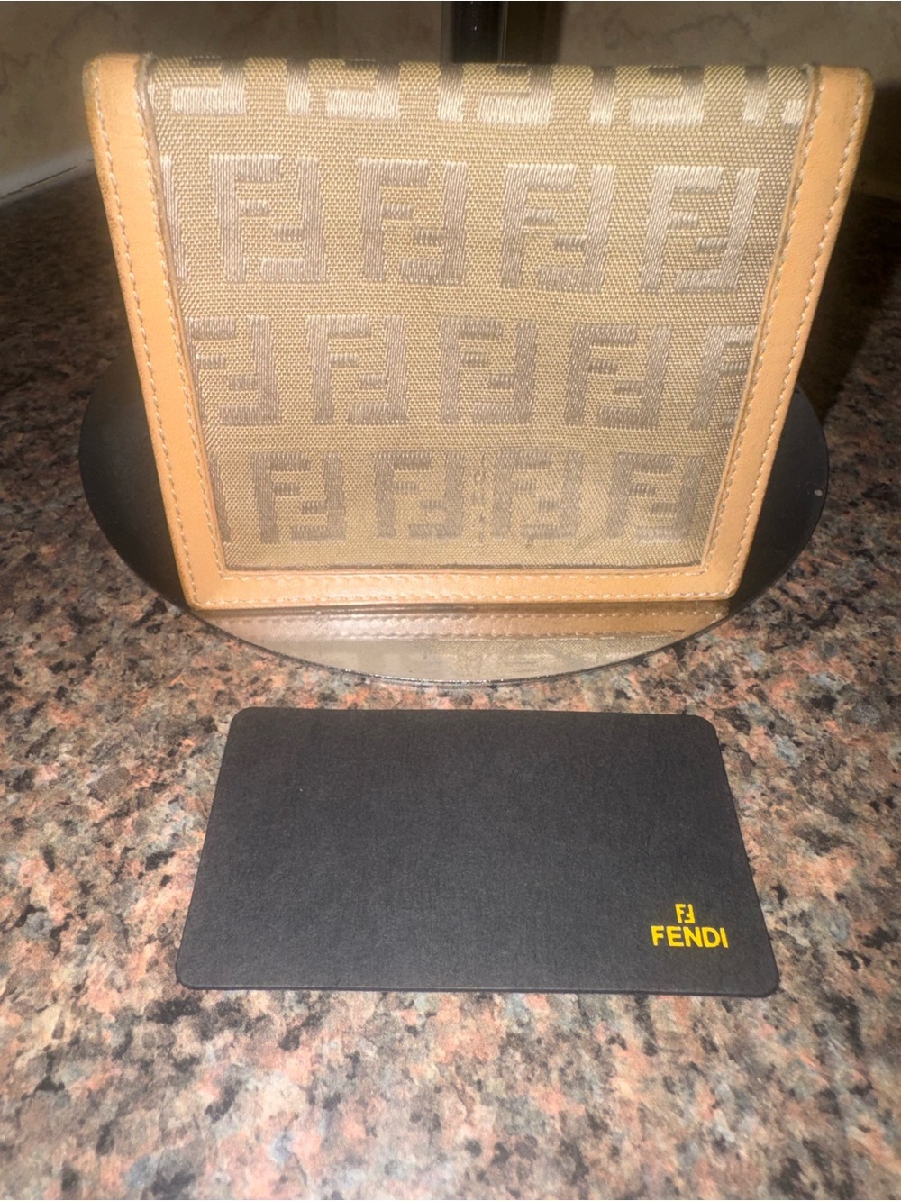 Fendi Bifold Wallet EUC with COA (unisex)